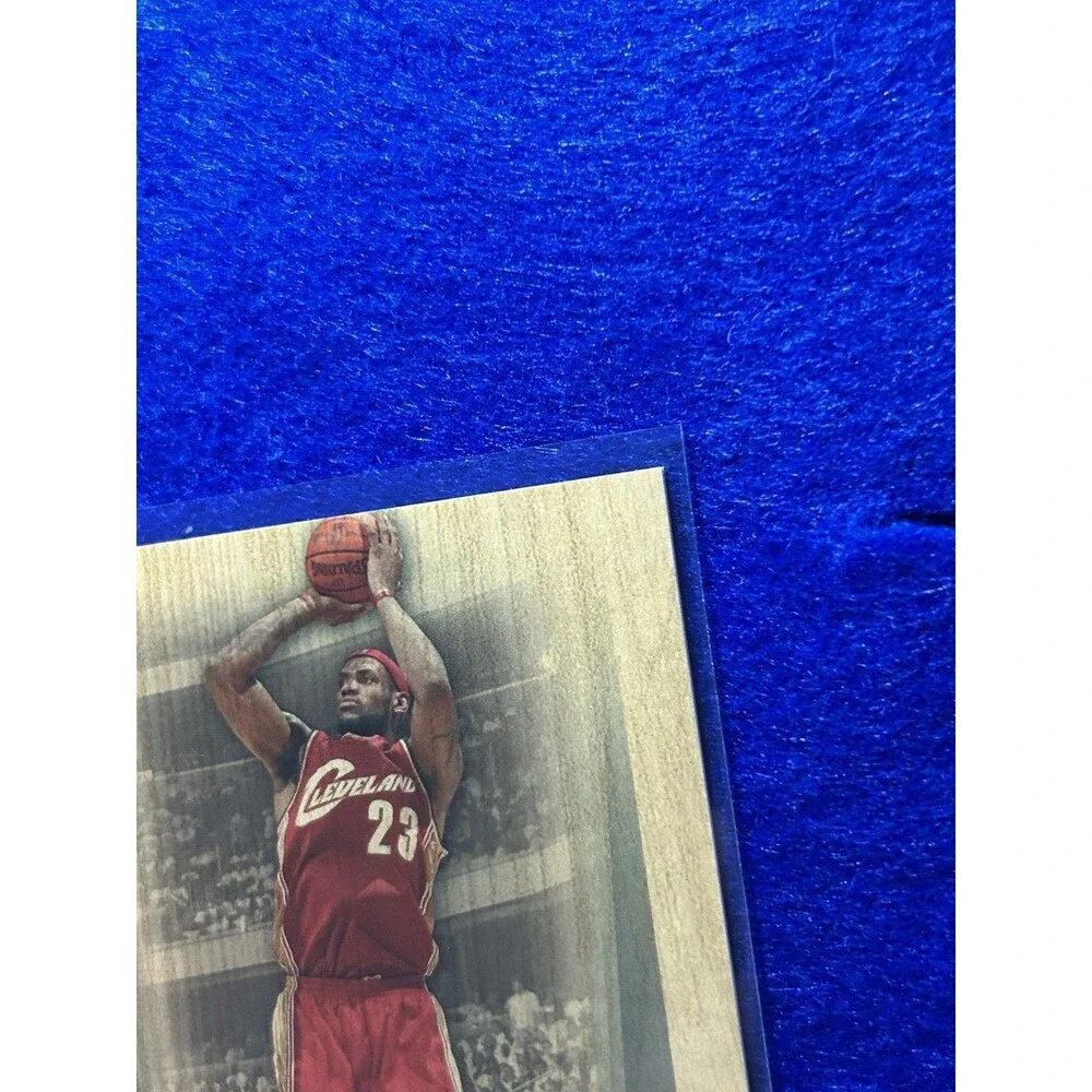 2008 TOPPS LEBRON JAMES HARDWOOD INSERT #168/299 CAVALIERS